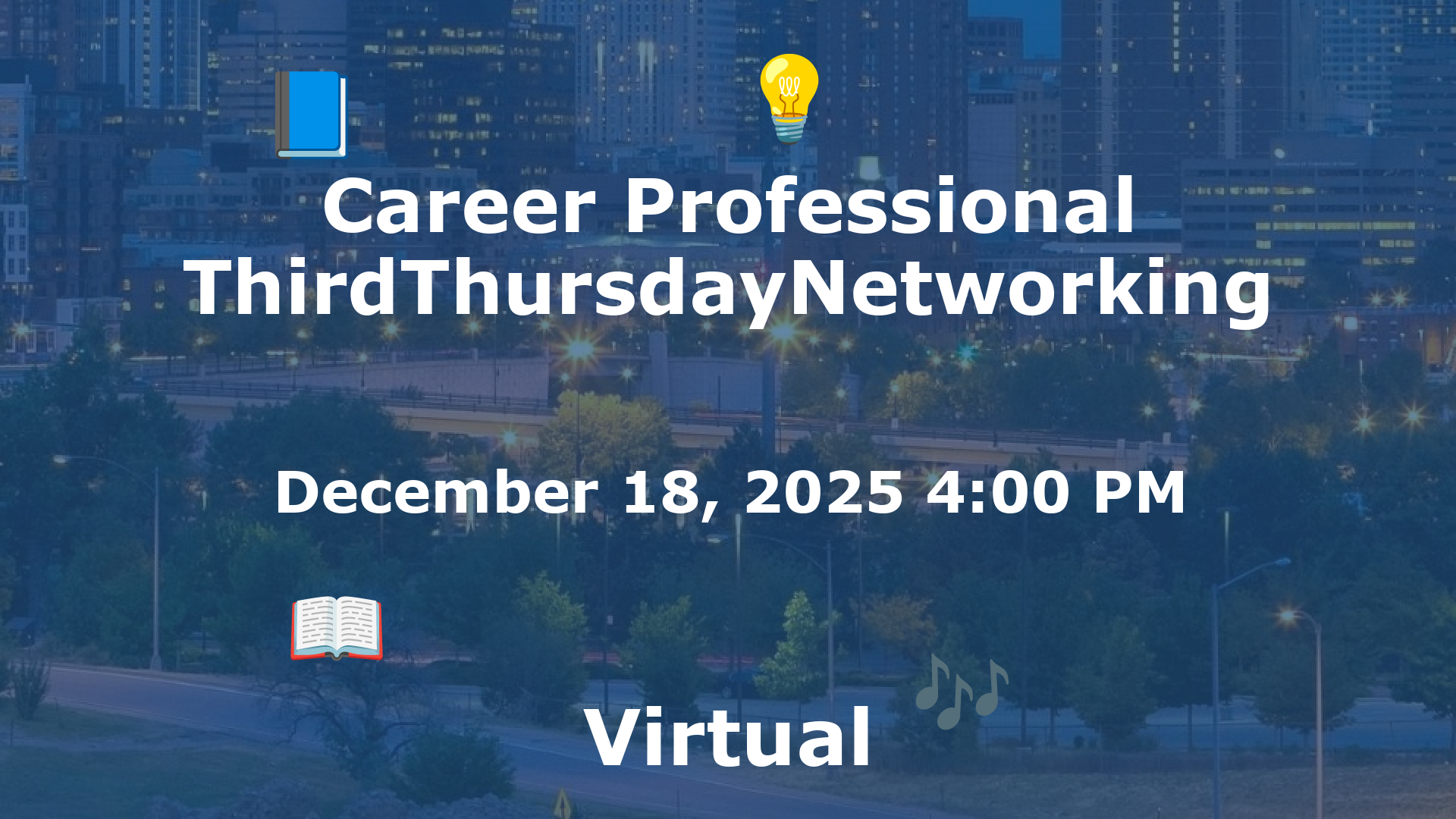 Career Professional ThirdThursdayNetworking  event image